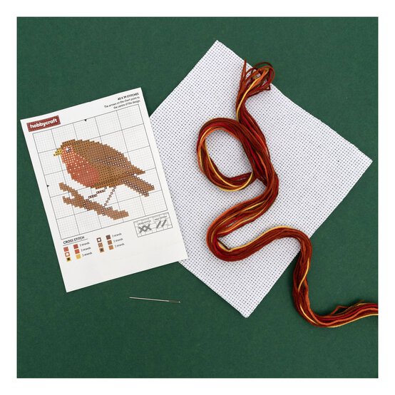 Robin Mini Cross Stitch Kit  image number 2
