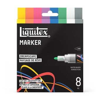 Liquitex Dreamscape Markers 2mm 8 Pack