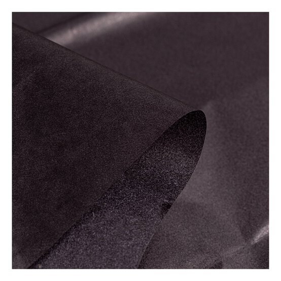 Deep Black Tissue Paper 50cm x 75cm 6 Pack image number 2