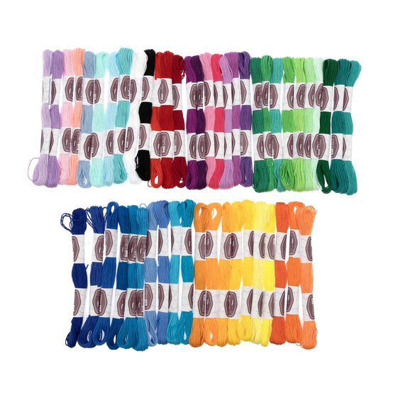 Wooden Embroidery Floss Box 50 Pack  image number 3