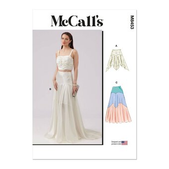 McCall's Women's Skirt  Sewing Pattern M8453 (Y5 18-26)