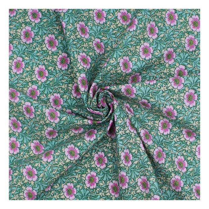 Tilda Hibernation Winter Rose Sage Fabric by the Metre image number 1