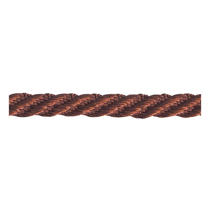 Berisfords Hot Chocolate Barley Twist Rope by the Metre image number 1