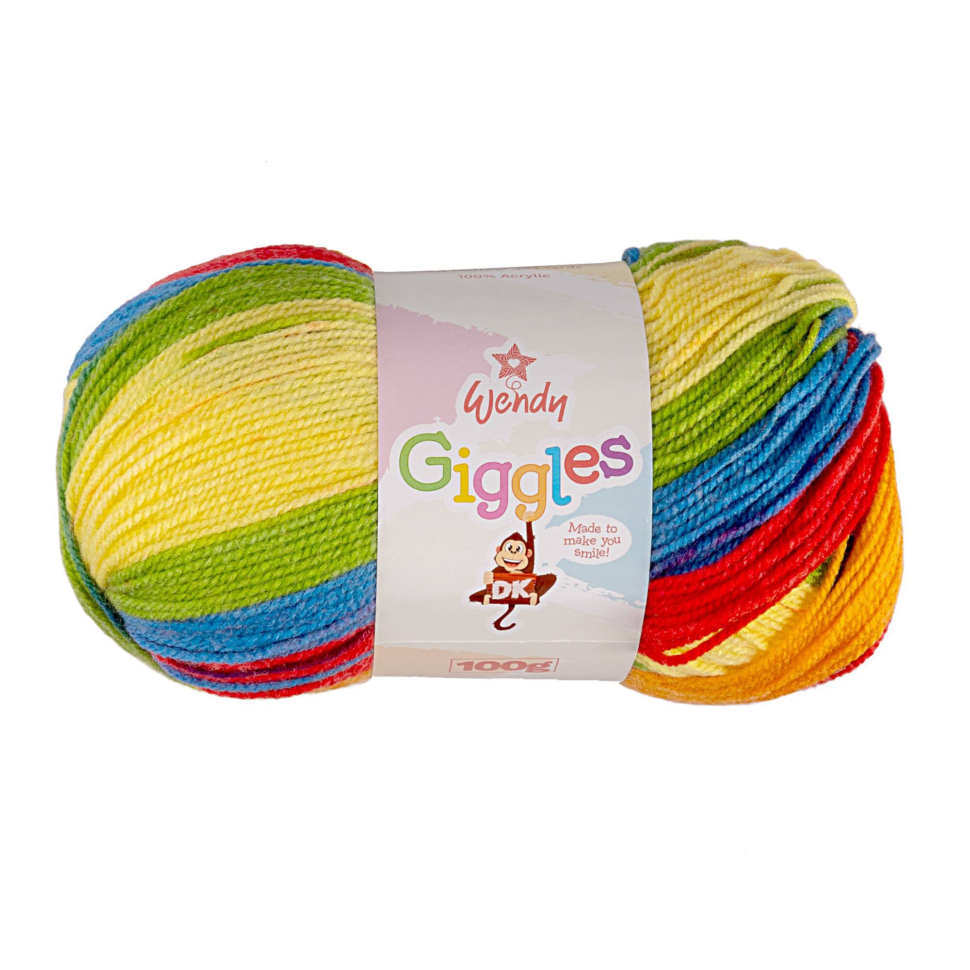 Wendy Carnival Giggles DK Yarn 100g Hobbycraft