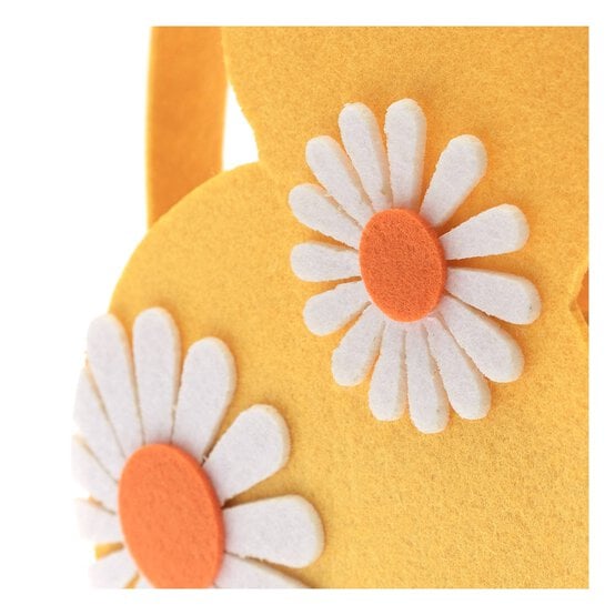 Daisy Bunny Felt Bucket image number 3