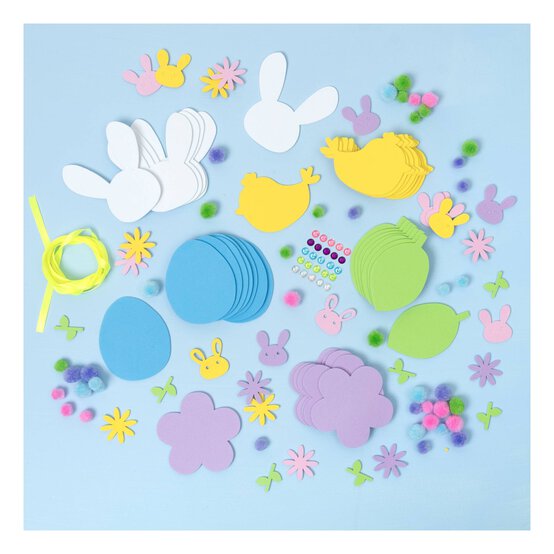 Easter Craft Pack 170 Pieces image number 1