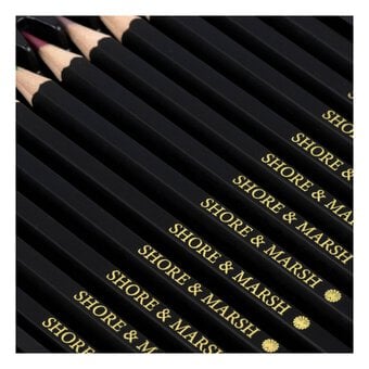 Shore & Marsh Metallic Colouring Pencils 12 Pack image number 5