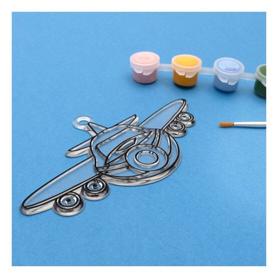 Plane Plastic Suncatcher image number 2