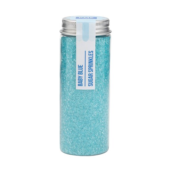 PME Baby Blue Sugar Crystal Sprinkles 112g image number 1