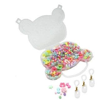 Pastel Bear Box Bead Set 160g