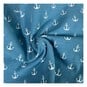 Anchors Cotton Spandex Jersey Fabric by the Metre image number 1