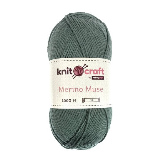 Knitcraft Sea Green Merino Muse DK 100g image number 1