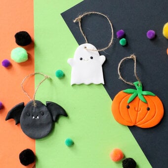 How to Make FIMO Clay Halloween Decorations