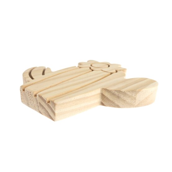 Paint Your Own Wooden Cactus  image number 3