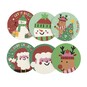 Christmas Coaster Mats 6 Pack  image number 3