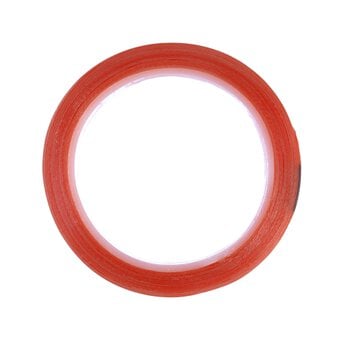 Red Liner Double Sided Clear Tape 3mm x 3m