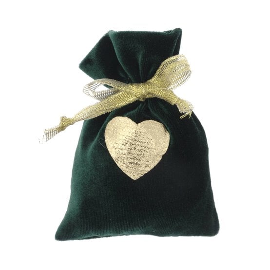 Green Fabric Pouch 12cm image number 2