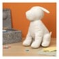 Canvas Sitting Dog 27cm image number 2