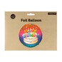 Large Happy Birthday Cake Foil Balloon image number 3