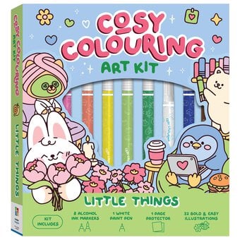 Cosy Colouring: Little Things Art Kit