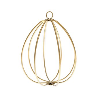 Gold Wire Egg 16cm
