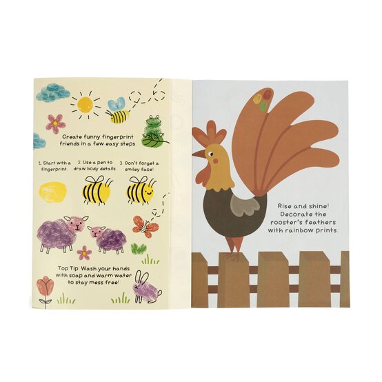 On the Farm First Fingerprints Art Book image number 3