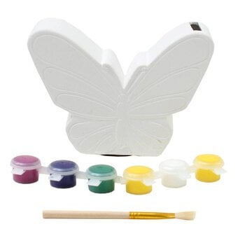 Paint Your Own Butterfly Money Box
