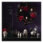 Halloween Skull and Flower Wreath 55cm image number 3