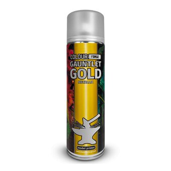 Colour Forge Gauntlet Gold Spray Primer 500ml 