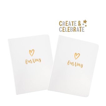 Create & Celebrate Vow Books 2 Pack 