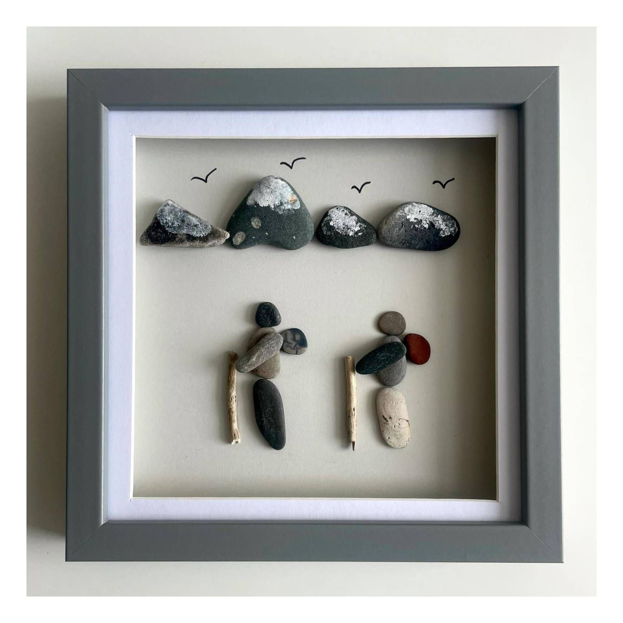Grey Shadow Box Frame 25cm x 25cm Hobbycraft