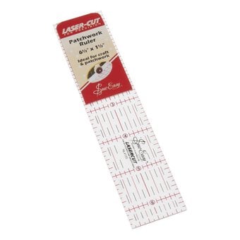 Sew Easy Patchwork Ruler 1.5 x 6.5 Inches
