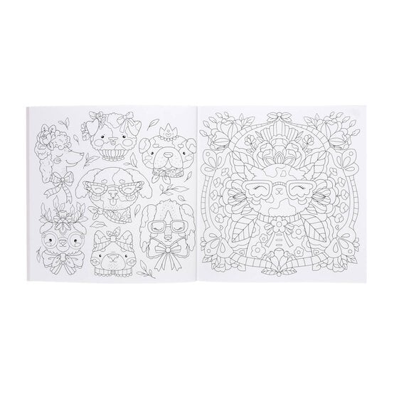 So Many Cute Animals Colouring Book image number 4