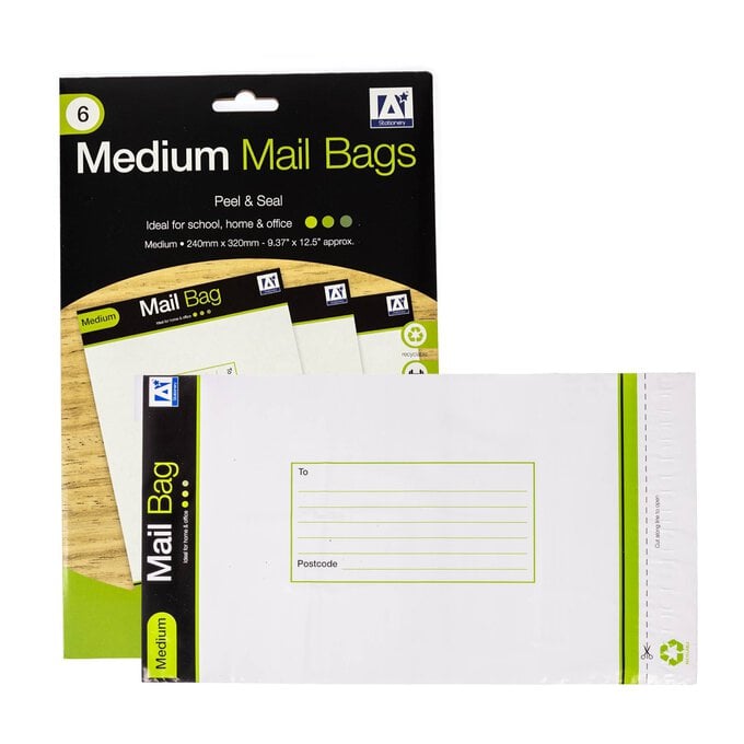 Medium Mail Bags 6 Pack image number 1