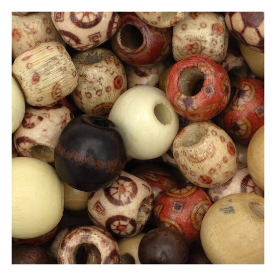 Natural and Animal Print Beads Tub image number 3