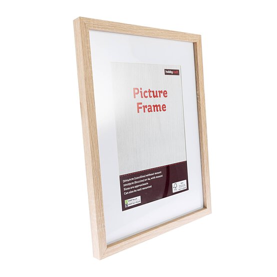 Oak Effect Picture Frame 30cm x 40cm image number 1