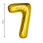 Extra Large Gold Foil Number 7 Balloon image number 2
