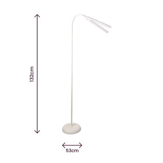 Twin Daylight Floor Lamp image number 4