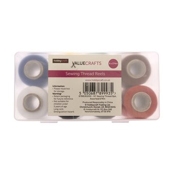 Sewing Thread Reels 274m 8 Pack
