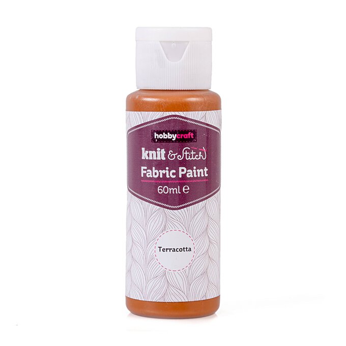 Terracotta Fabric Paint 60ml image number 1