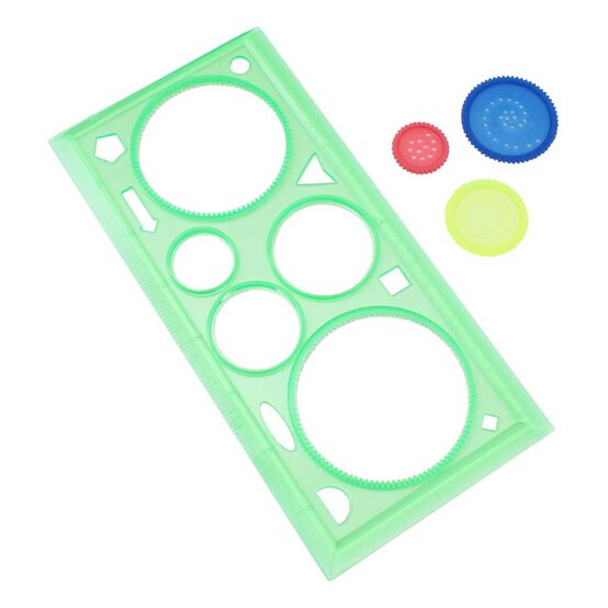 Fun Spiro Stencils Set image number 1