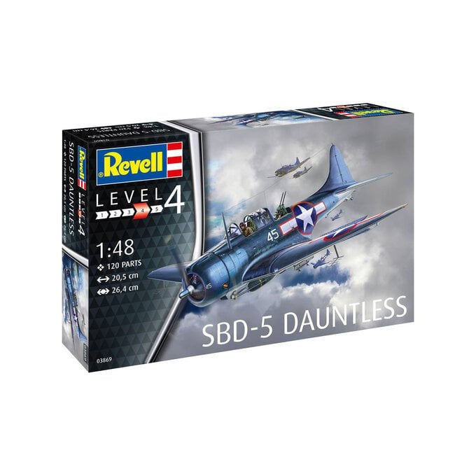 Revell SBD-5 Dauntless Model Kit 1:48 image number 1
