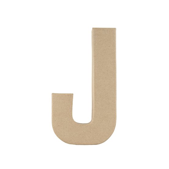 Mache Letter J 20cm image number 2