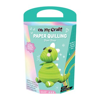 Oh My Craft! Paper Quilling Dani Dino Kit