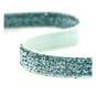 Metallic Aquamarine Woven Sparkle Ribbon 10mm x 2.5m image number 1