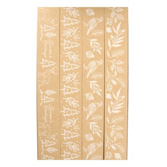 Kraft Bird and Foliage Paper Chains 90 Pack image number 3