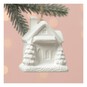 Hanging Ceramic 3D House Decoration 7.5cm image number 1
