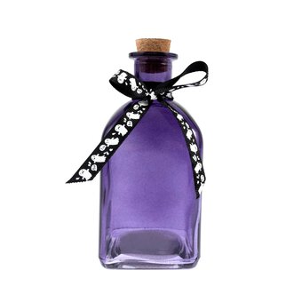 Purple Potion Bottle 13cm