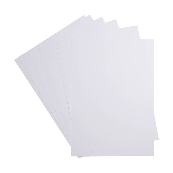 White Card A4 10 Pack image number 1