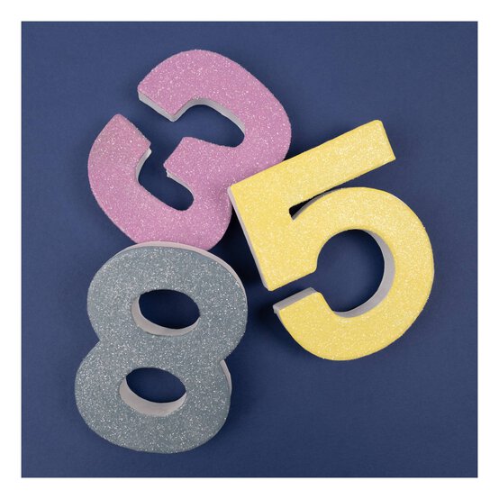 Mini Mache Number 6 10cm image number 3